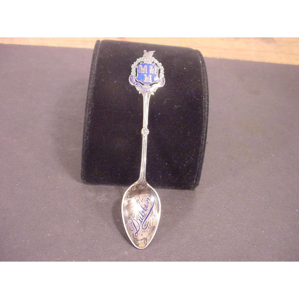 Collector Spoon - Vintage Spoon with "Irish Castle" On Top Plate